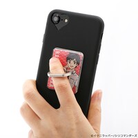 「さらざんまい スマホリング」使用イメージ。