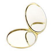 イタリアの￼ラメコンパクトミラー。