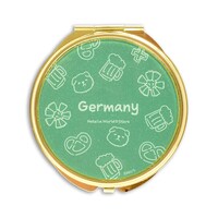 ドイツの￼ラメコンパクトミラー。