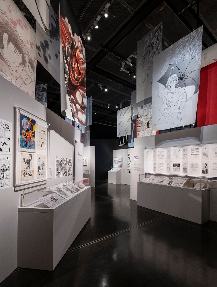 「The Citi exhibition Manga」の様子。J.Fernandes (c)The Trustees of the British Museum