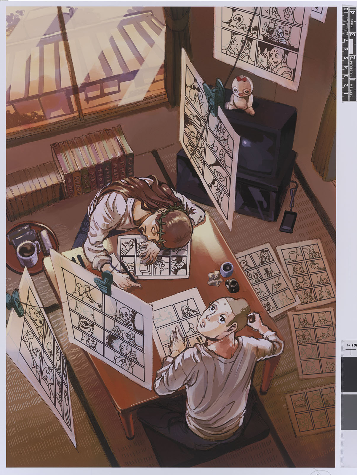 「聖☆おにいさん」より。(c)Hikaru Nakamura / Kodansha Ltd.