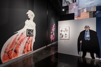 「The Citi exhibition Manga」の様子。J.Fernandes (c)The Trustees of the British Museum