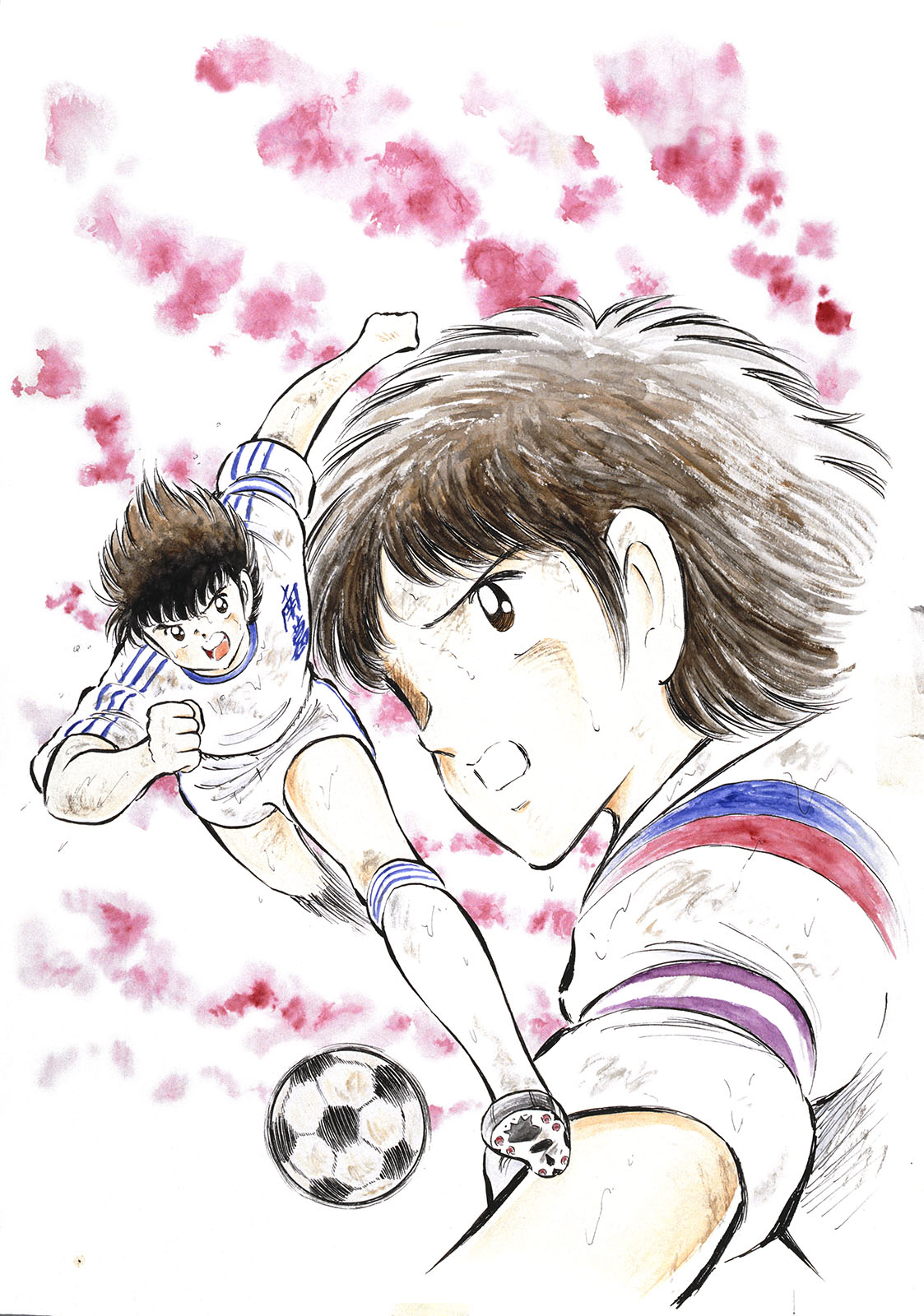 「キャプテン翼」より。(c)Yoichi Takahashi/SHUEISHA