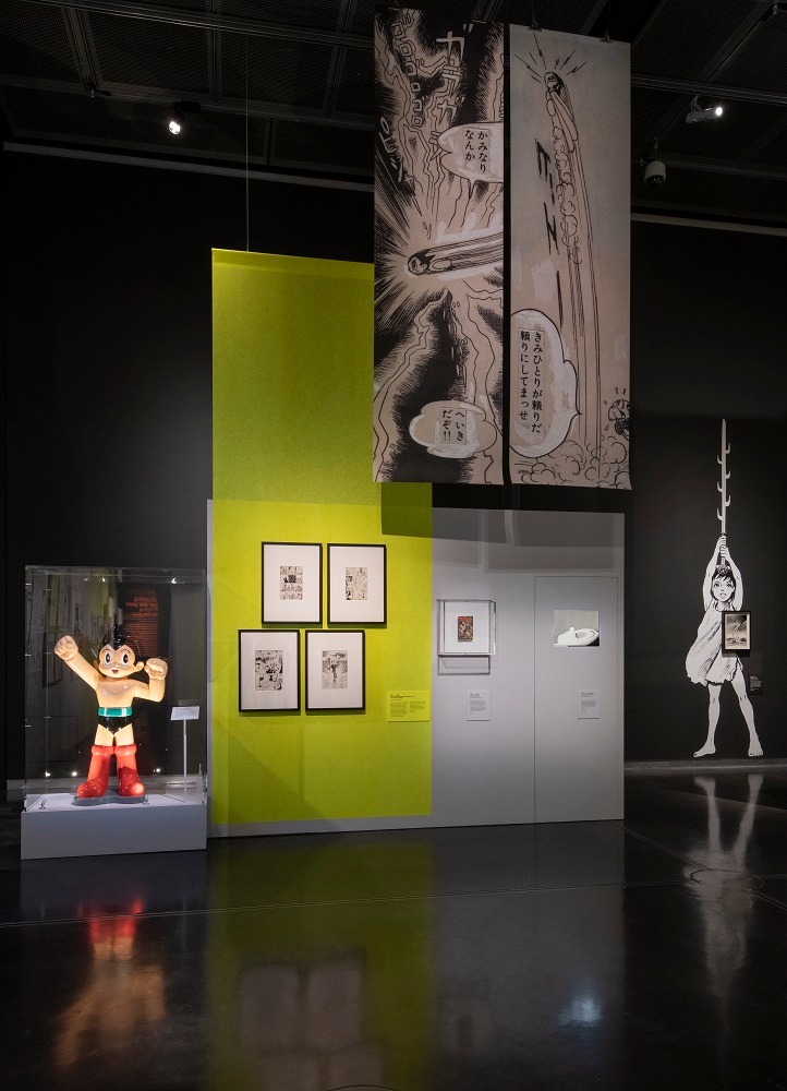 「The Citi exhibition Manga」の様子。J.Fernandes (c)The Trustees of the British Museum