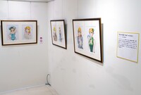 「画業50周年記念 弓月光原画展」より、「甘い生活2nd season」の原画。