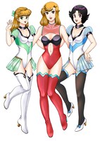 「画業50周年記念 弓月光原画展」のキービジュアル。