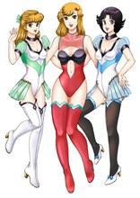 「画業50周年記念 弓月光原画展」のキービジュアル。