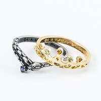 「GetBackers-奪還屋-」美堂蛮、天野銀次モデルのリング。