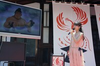 「火の鳥“道後温泉編”」発表会より、少彦名（スクナヒコナ）役の三森すずこ。