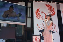 「火の鳥“道後温泉編”」発表会より、少彦名（スクナヒコナ）役の三森すずこ。