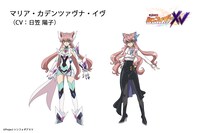 マリア・カデンツァヴナ・イヴの設定画。