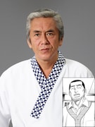 寺島進扮する上妻潔。