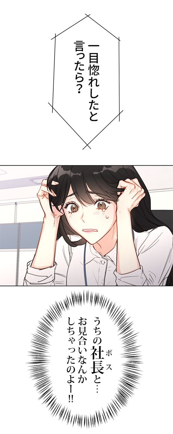 「お見合い相手はうちのボス」より。