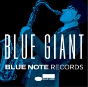 コンピレーションCD「BLUE GIANT × BLUE NOTE」のジャケット。
