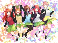 「五等分の花嫁」イラスト