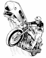 「ワイルド7」イラスト