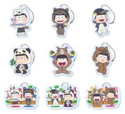 「セガコラボカフェ おそ松さん×しろくまカフェ デフォルメアクリルチャーム～着ぐるみver.～」