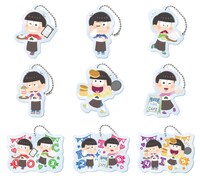 「セガコラボカフェ おそ松さん×しろくまカフェ デフォルメアクリルチャーム～シロクマくん衣装ver.～」