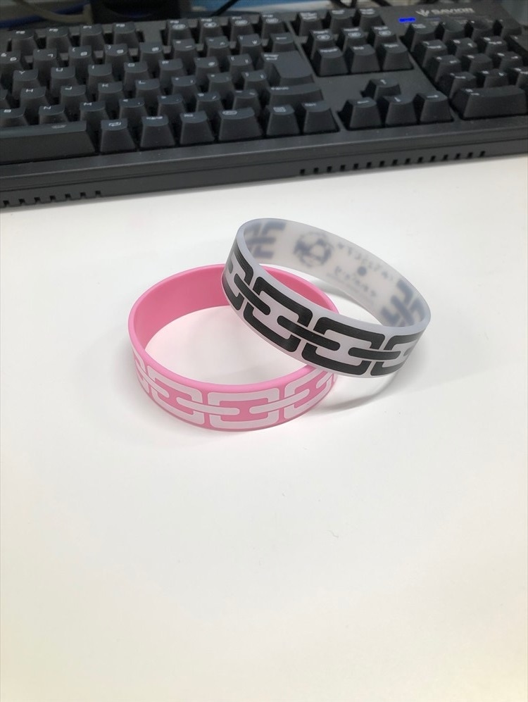 ラバーバンドのサンプル。