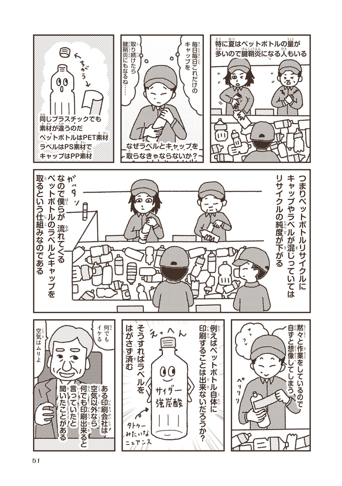 「ゴミ清掃員の日常」より