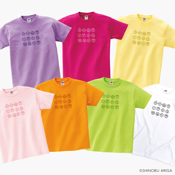 「こんなこいるかな 全員集合Tシャツ」