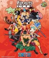 「ONE PIECE」の「フィギュアーツZERO」フィギュア。