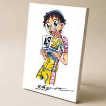 「弱虫ペダル」のパネル。