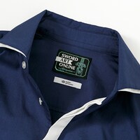 ユージオモデルのシャツ（タグ）。