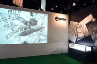 「ORIGIN」の展示。