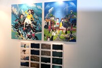 「ペンギン・ハイウェイ」の展示。