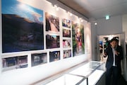 「若おかみは小学生!」の展示。
