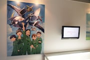 「ひそねとまそたん」の展示。