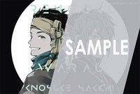 「煉獄に笑う」10巻の購入者に、有隣堂各店で配布される描き下ろしイラストカード。