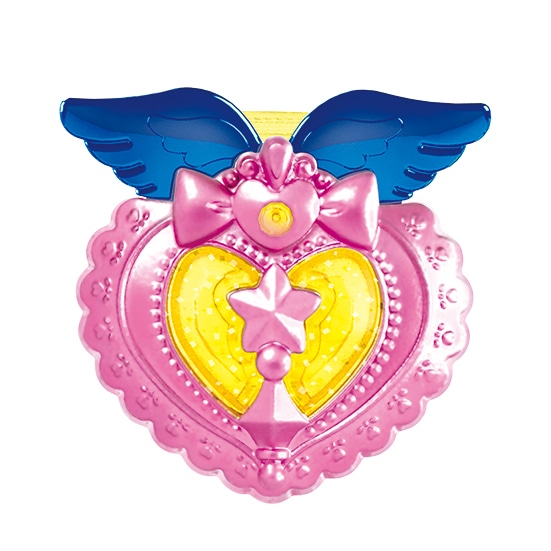 「キラッとプリ☆チャン デザインパレット シャーベットピンク」に同梱されるキラッとジュエル。(c)T2A/S/TX/PCH2