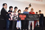 TVアニメ「ヴィンランド・サガ」プレミア上映会の様子。