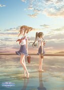 第1弾特典のA3クリアポスター。