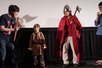 TVアニメ「ヴィンランド・サガ」プレミア上映会の様子。