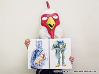 板垣巴流直筆サイン入り複製カラー原画集