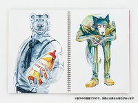 板垣巴流直筆サイン入り複製カラー原画集