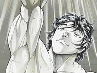 板垣恵介の直筆サイン入り「バキ」生原稿。