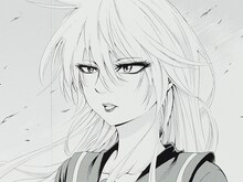 中村勇志直筆サイン入り「六道の悪女たち」の複製原稿＆ネームデータ。