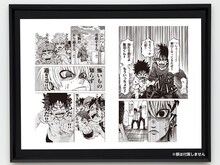 中村勇志直筆サイン入り「六道の悪女たち」の複製原稿＆ネームデータ。