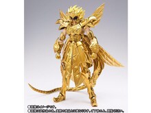 車田正美直筆サイン入り「蛇遣座の黄金聖闘士」フィギュア。