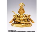 車田正美直筆サイン入り「蛇遣座の黄金聖闘士」フィギュア。