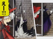 盆ノ木至直筆サイン入り「吸血鬼すぐ死ぬ」カラー複製原稿