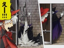 盆ノ木至直筆サイン入り「吸血鬼すぐ死ぬ」カラー複製原稿