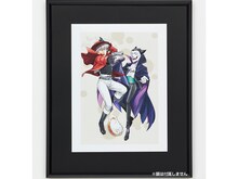 盆ノ木至直筆サイン入り「吸血鬼すぐ死ぬ」8巻扉絵カラー複製原画