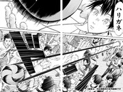 「ハリガネサービスACE」第14話「開幕」見開き生原稿