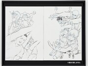 「ハリガネサービスACE」第15話「インターハイ開幕!!」見開き生原稿