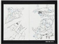 「ハリガネサービスACE」第15話「インターハイ開幕!!」見開き生原稿